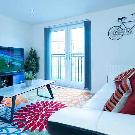 Luxury Ground Floor 2 Bedroom Apartment Free Wifi & Parking Sheffield Esterno foto