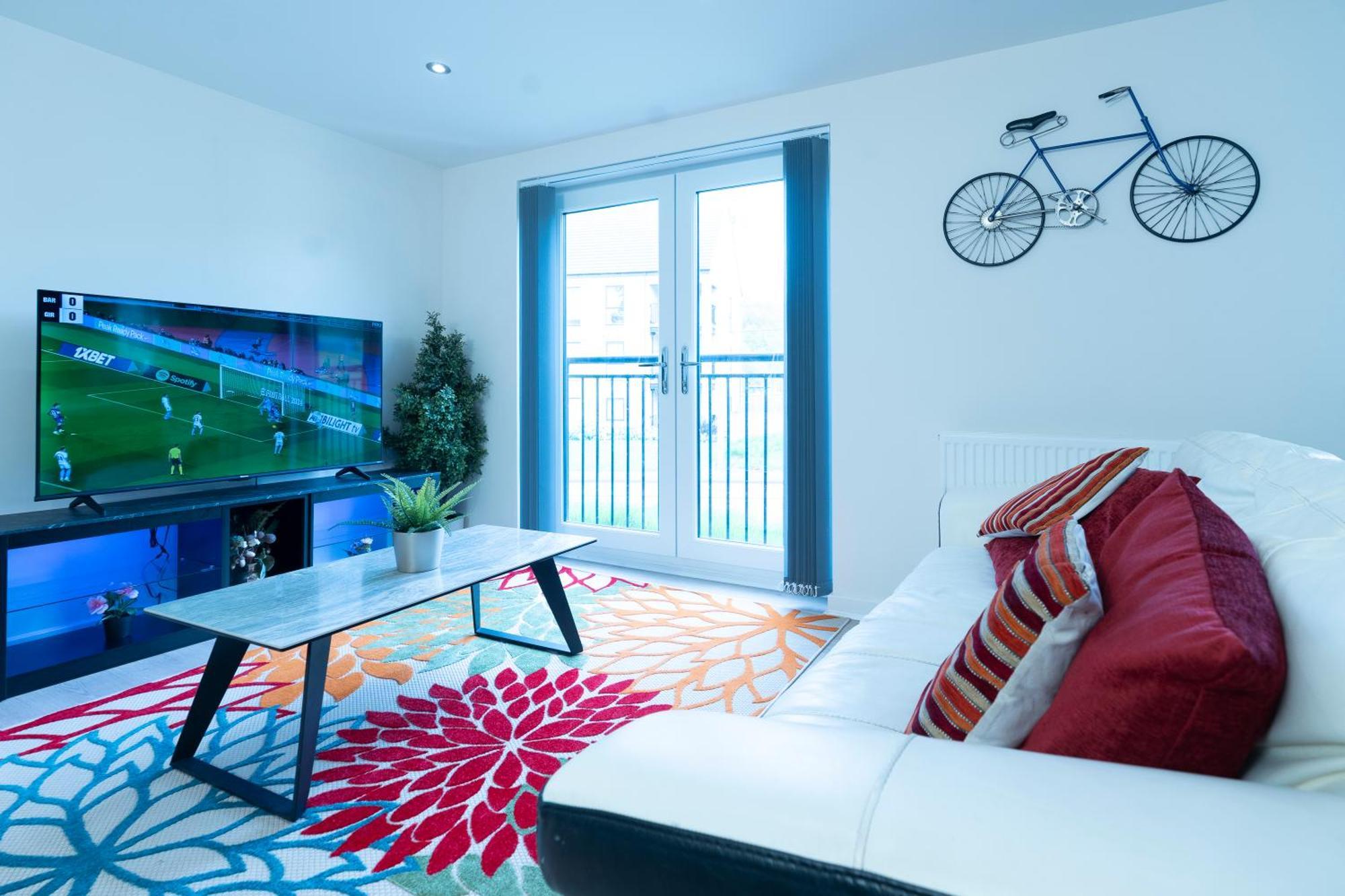 Luxury Ground Floor 2 Bedroom Apartment Free Wifi & Parking Sheffield Esterno foto