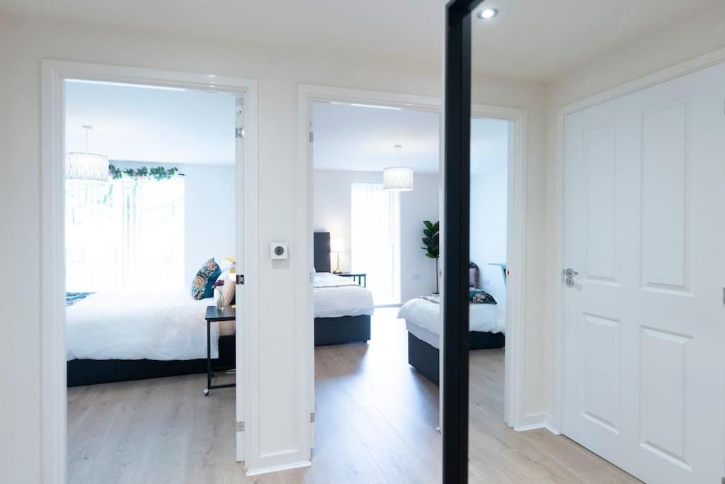Luxury Ground Floor 2 Bedroom Apartment Free Wifi & Parking Sheffield Esterno foto